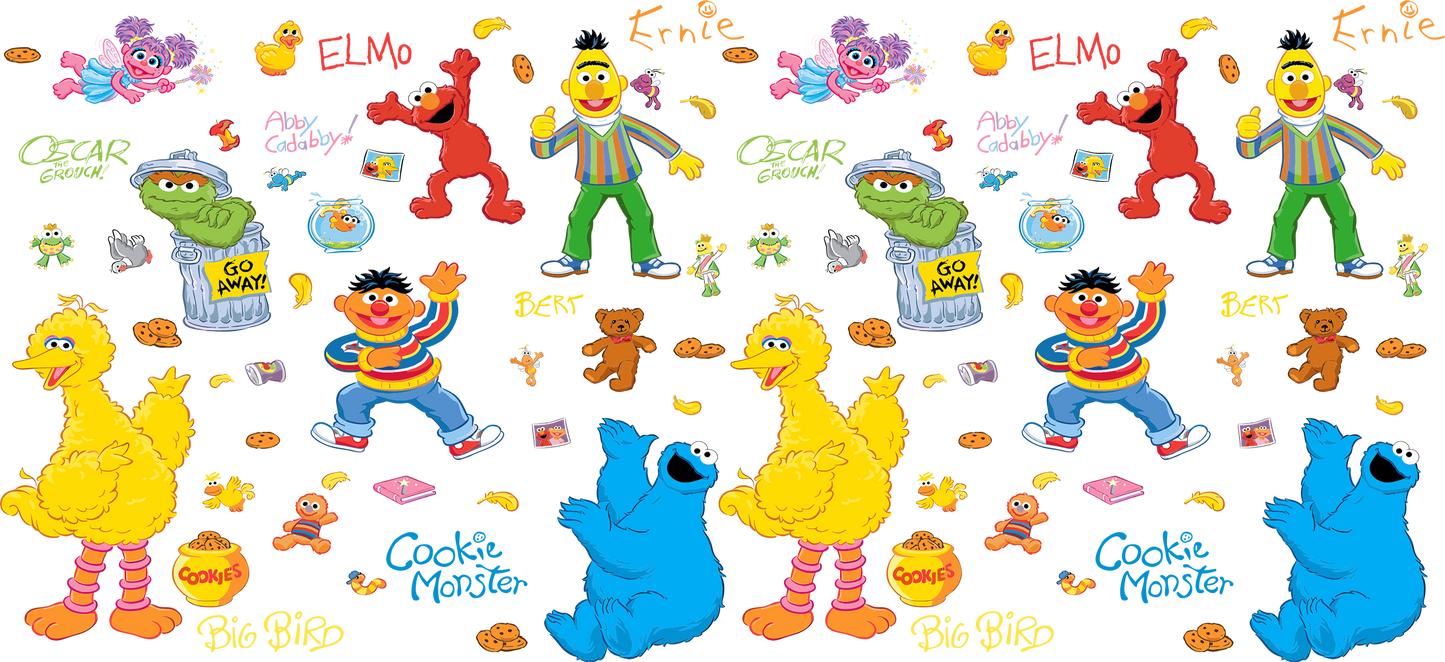 Big bird and friends