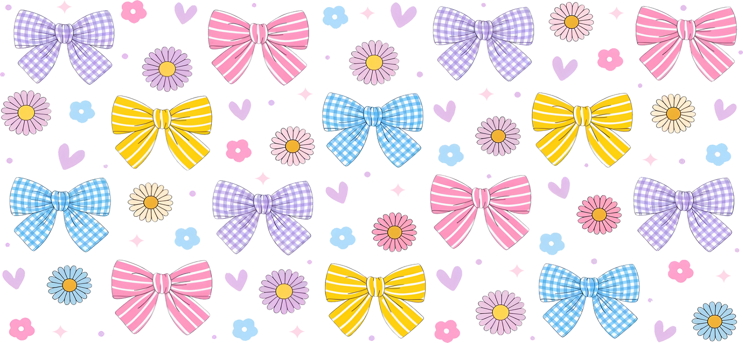 Bows and flowers