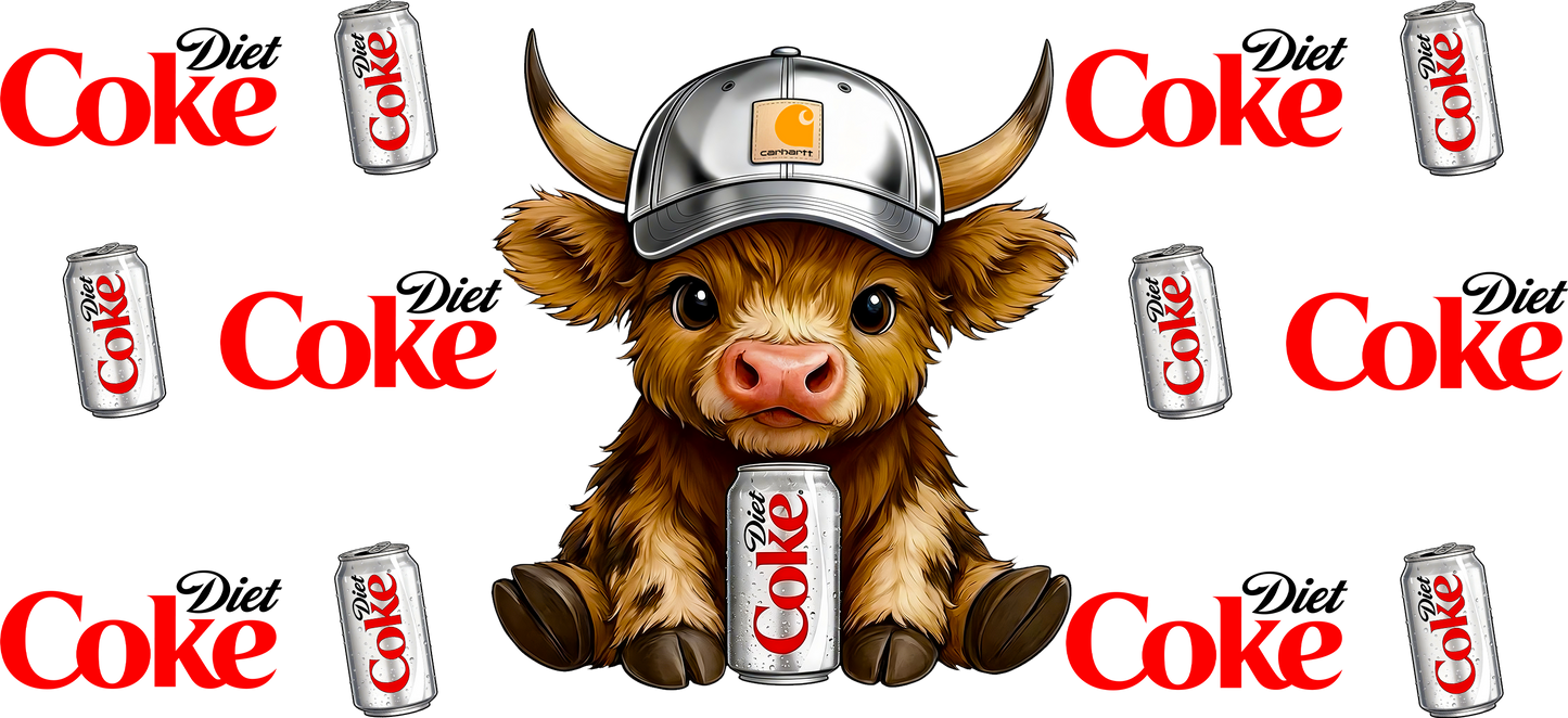 highland cow (diet coke)