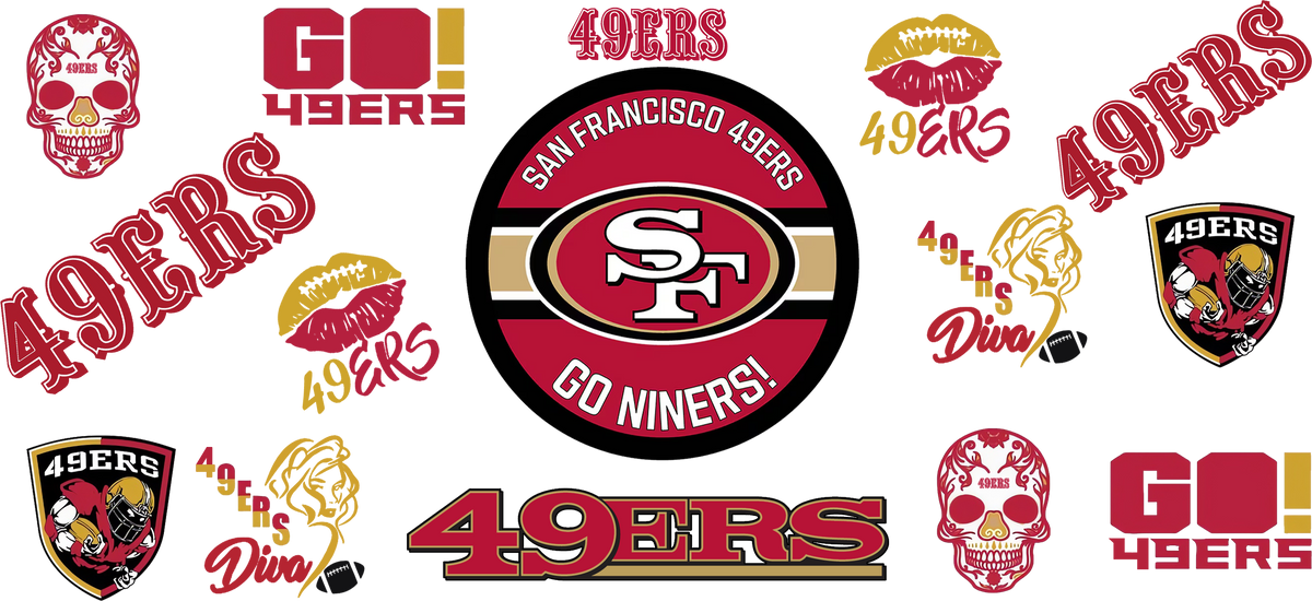 49ers (red,gold)
