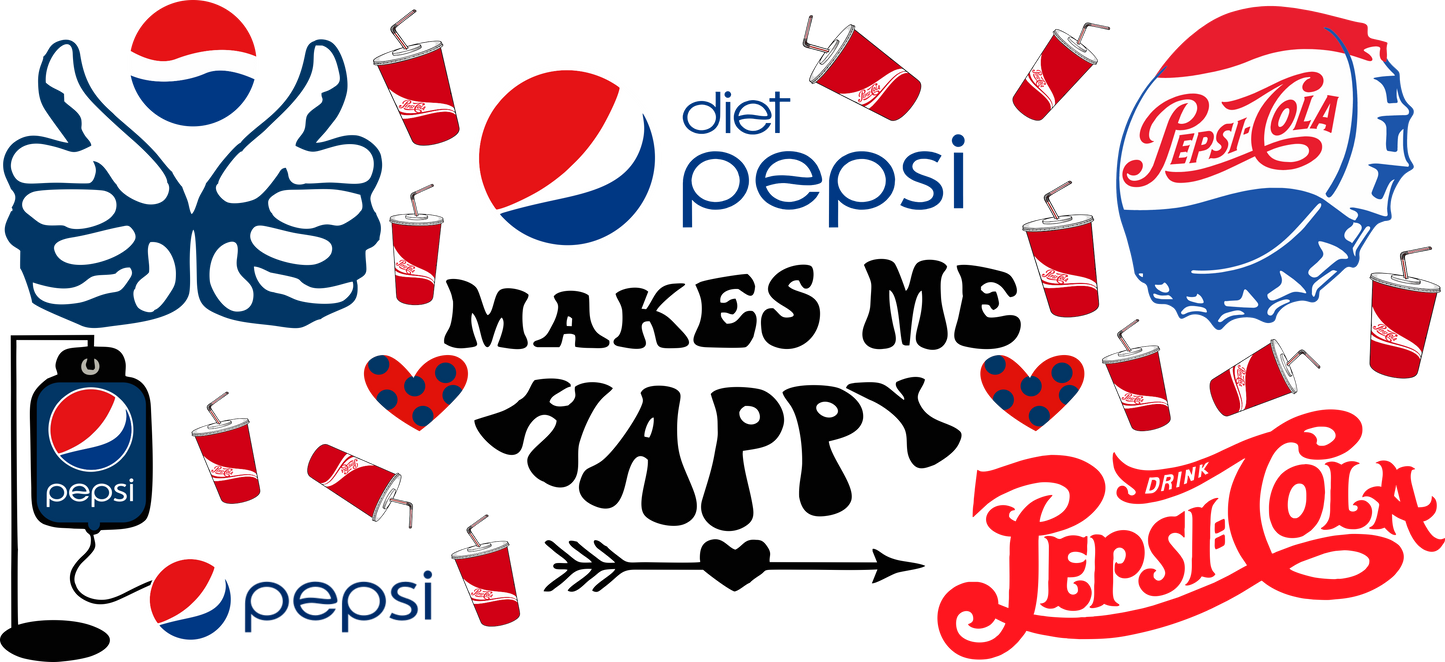 Diet pepsi makes me happy
