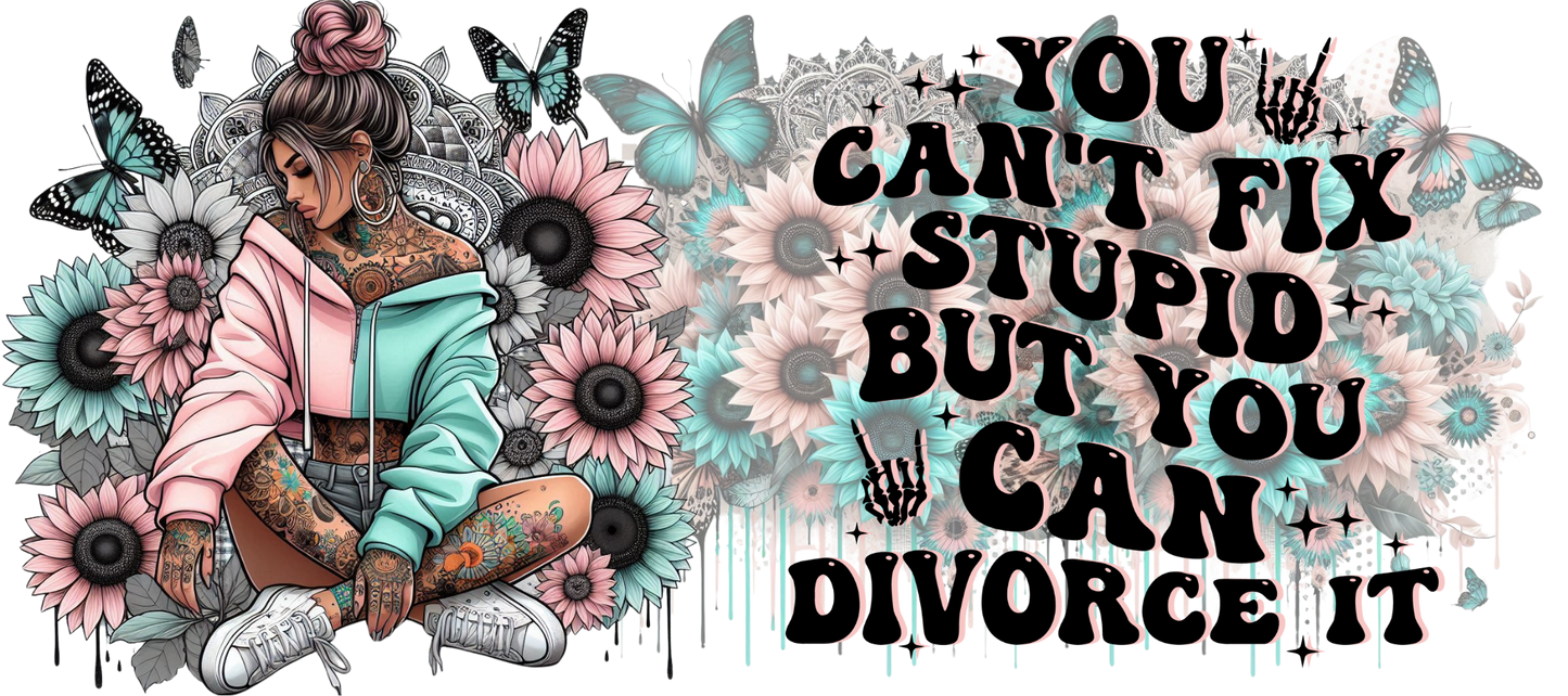 You can't fix it