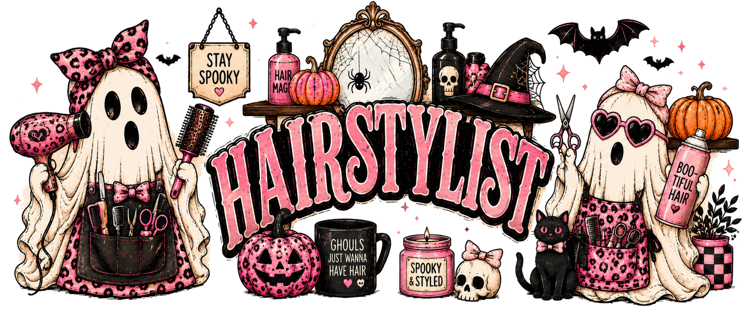 Spooky hairstylist