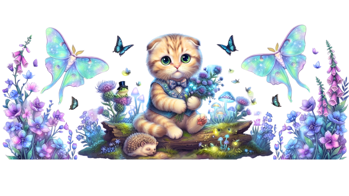 Kitty in the land of galaxy