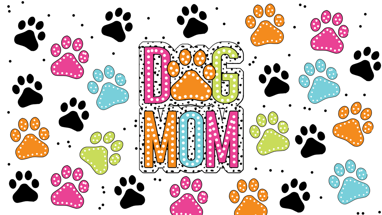 Dog mom (colorful)