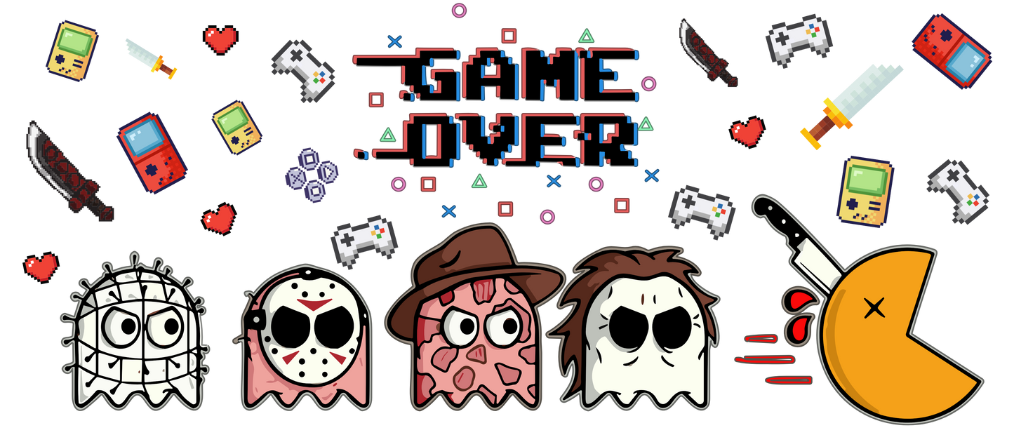 Game over Pac man