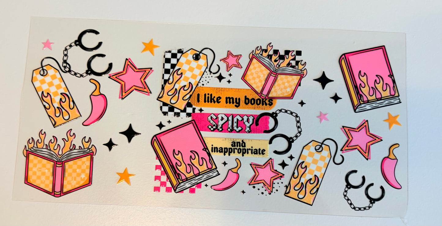 I like my books Spicy