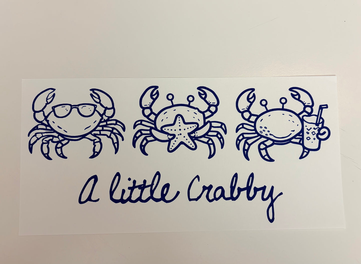 A little crabby