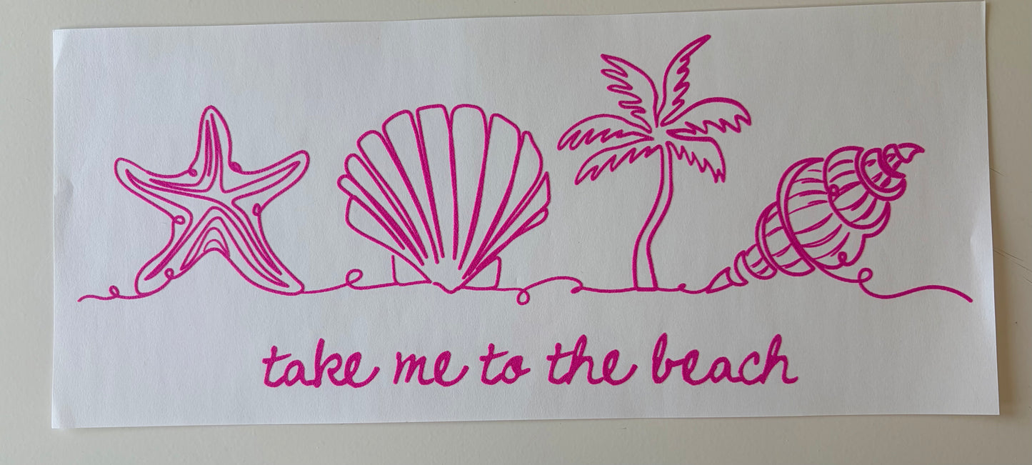 Take me to the beach