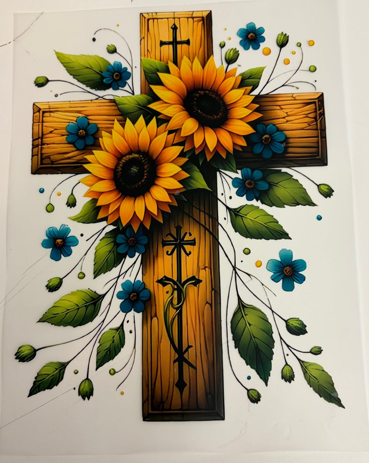 Sunflower cross