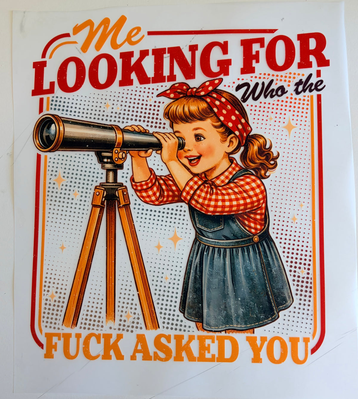 Me looking for who the F*** asked you