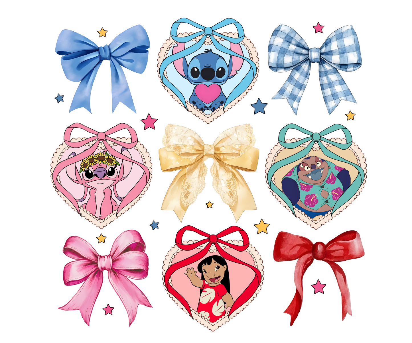 Stitch and bows