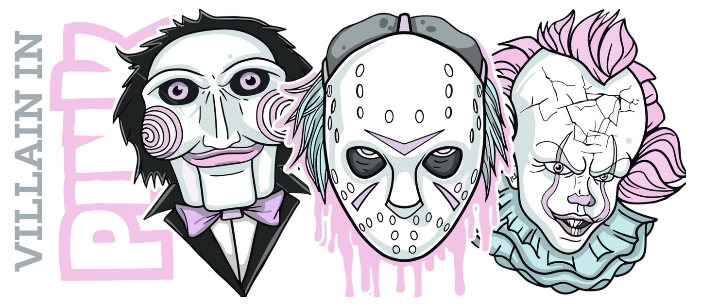 Villains in pink