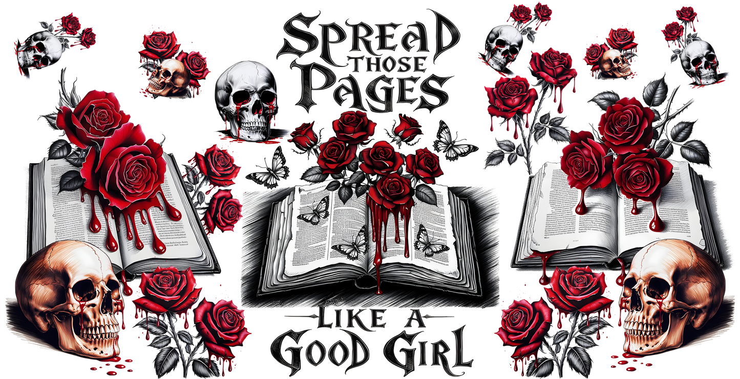 Spread those pages