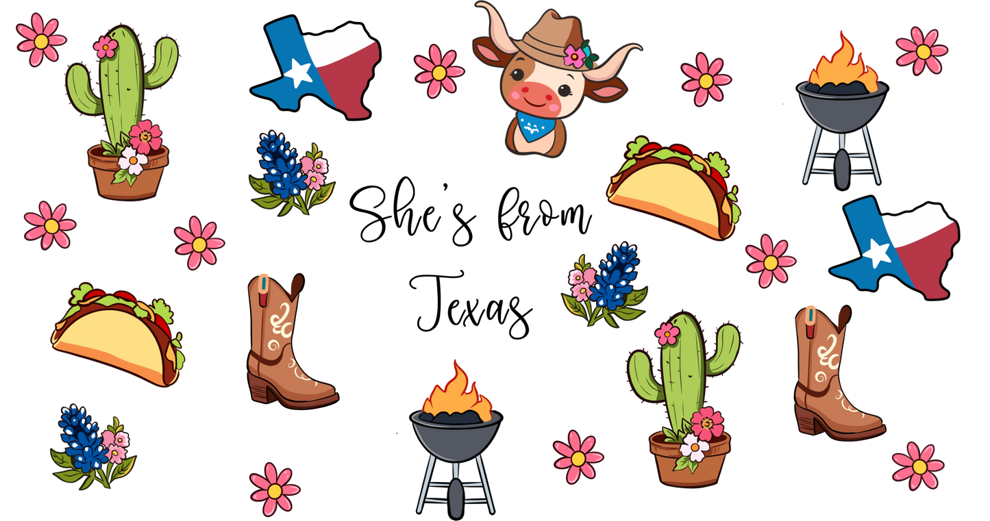 She's from Texas
