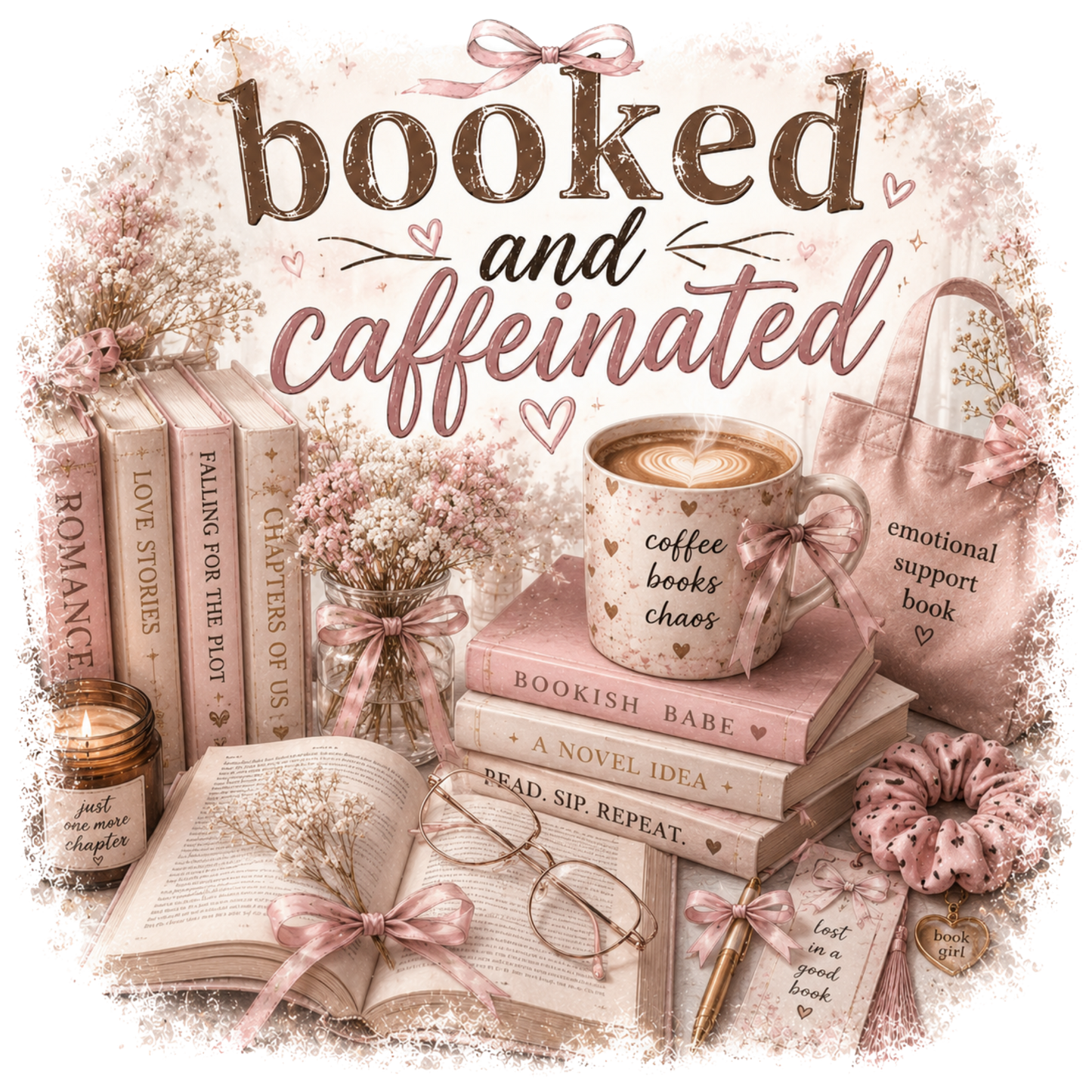 Booked and caffeinated