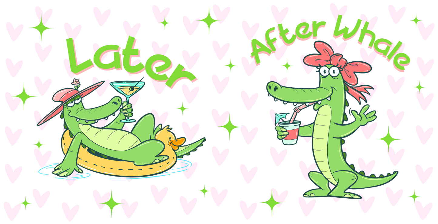 Later after whale
