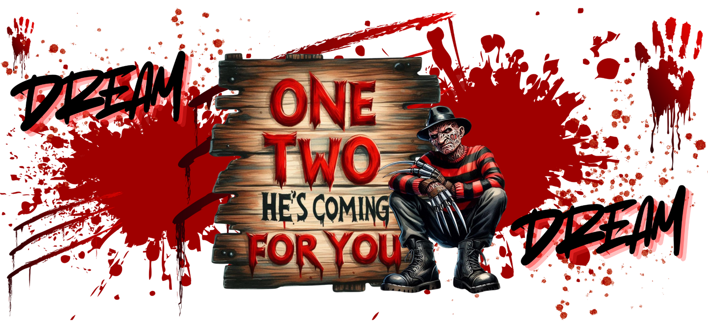 One two he is coming for you