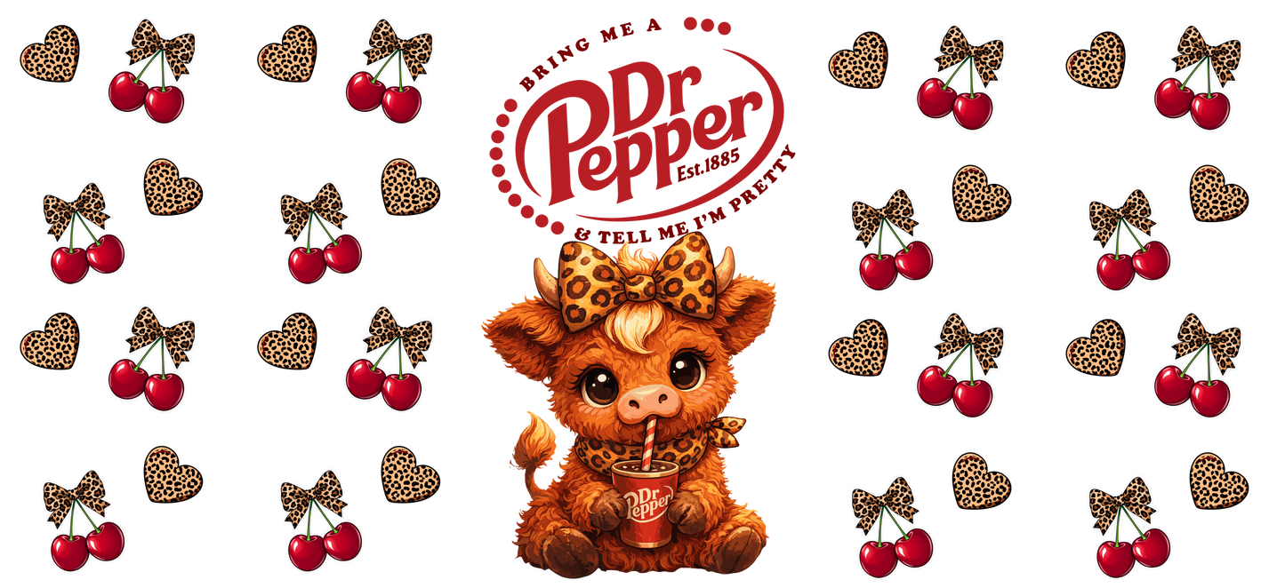 Dr Pepper cow