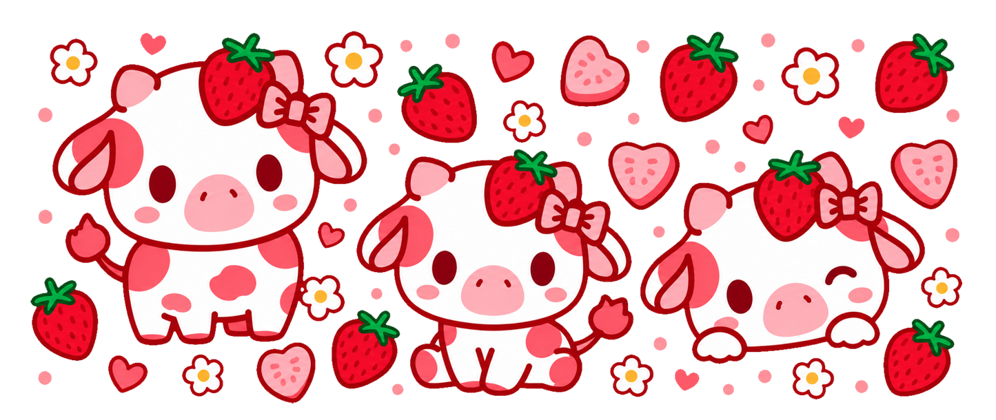 Strawberry cow
