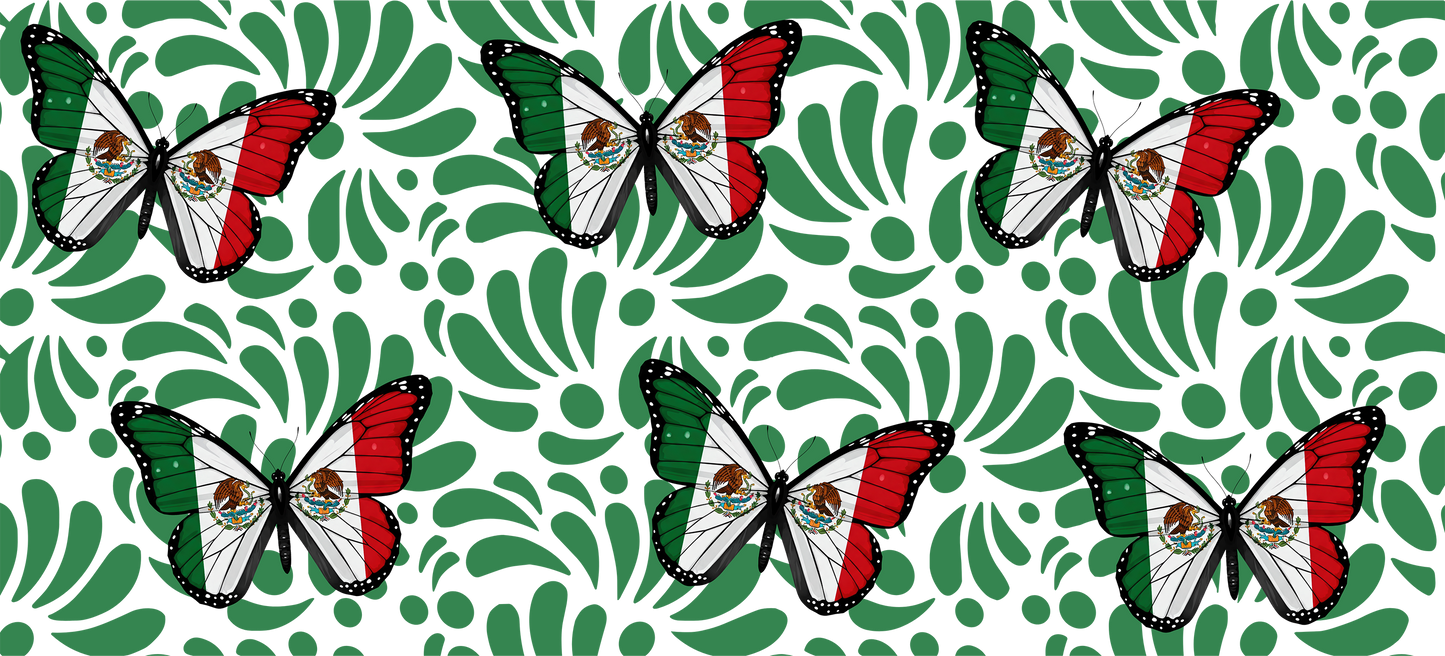 Butterly (Mexico flag)
