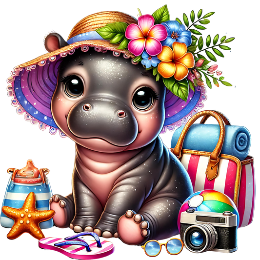 Summer hippo