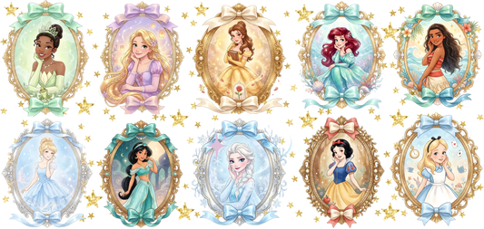Princesses (mirror type)