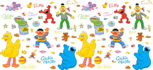 Big bird and friends