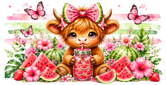 Watermelon cow