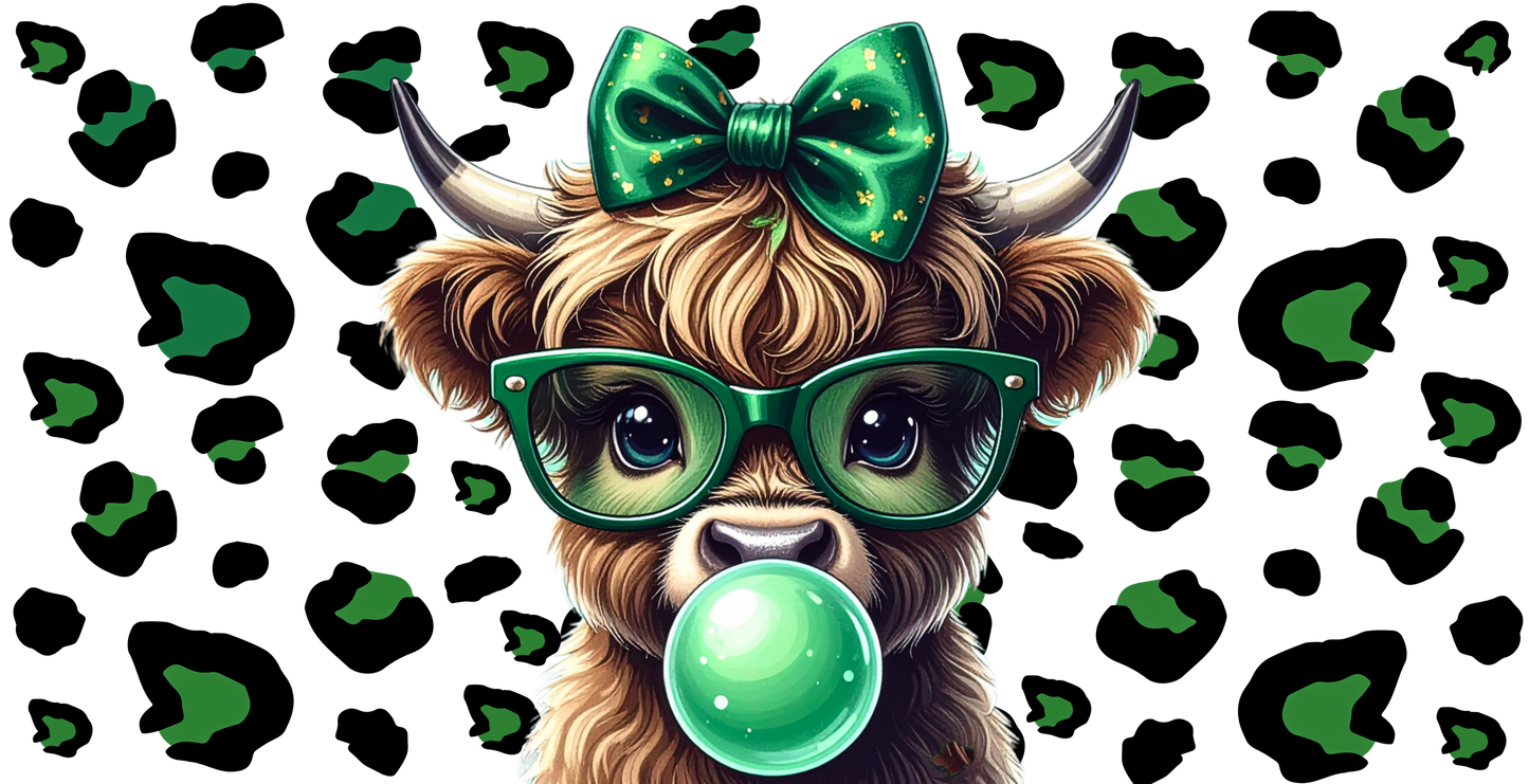 Cow cheetah (green)