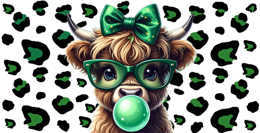 Cow cheetah (green)