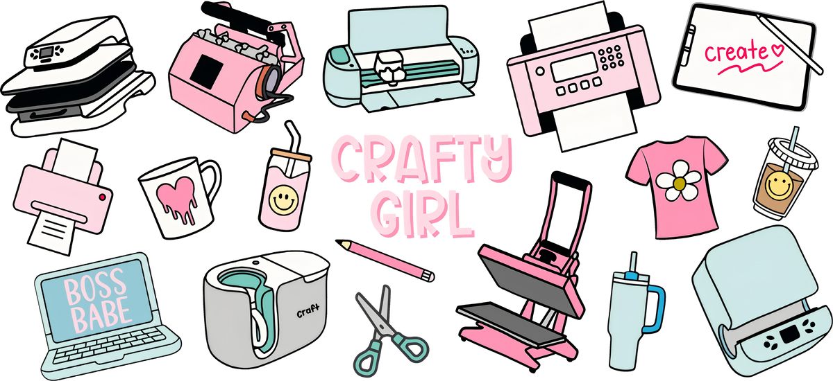 Crafty girl