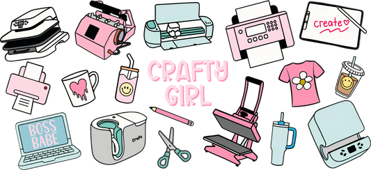 Crafty girl