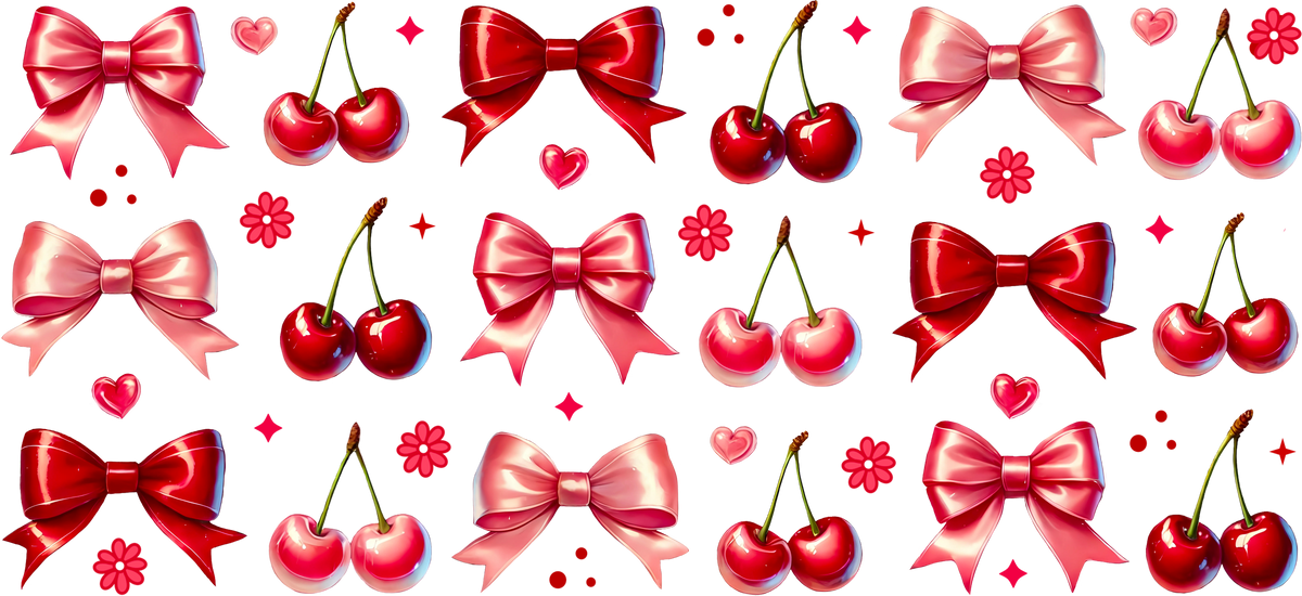 Cherries and bows