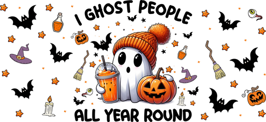 I ghost people