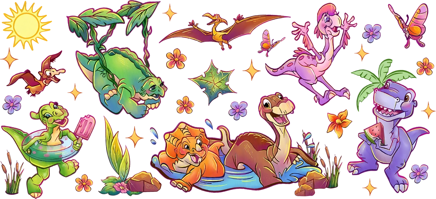 Land before time and friends