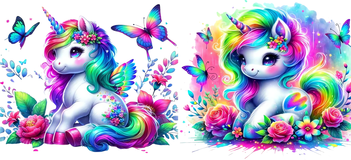 Colorful unicorn