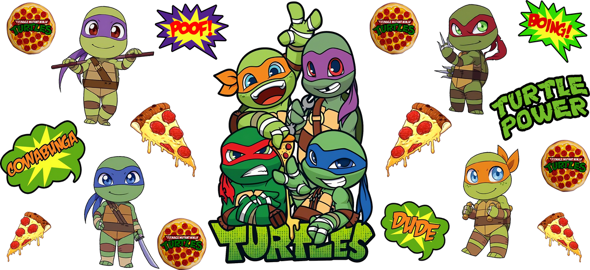 Ninja turtles (pizza)
