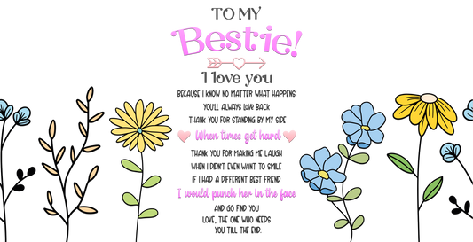 To my bestie