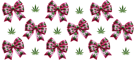 Pink 420 bows