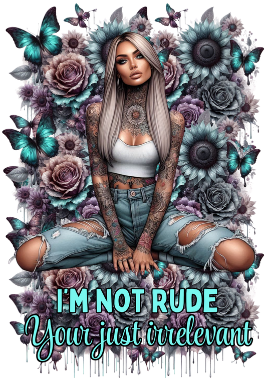 I'm not rude