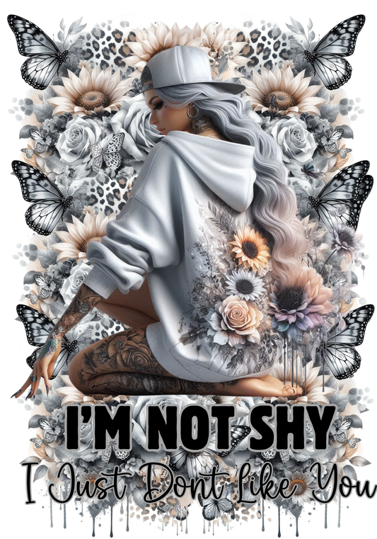 I'm not shy