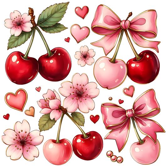 Cherry and bows