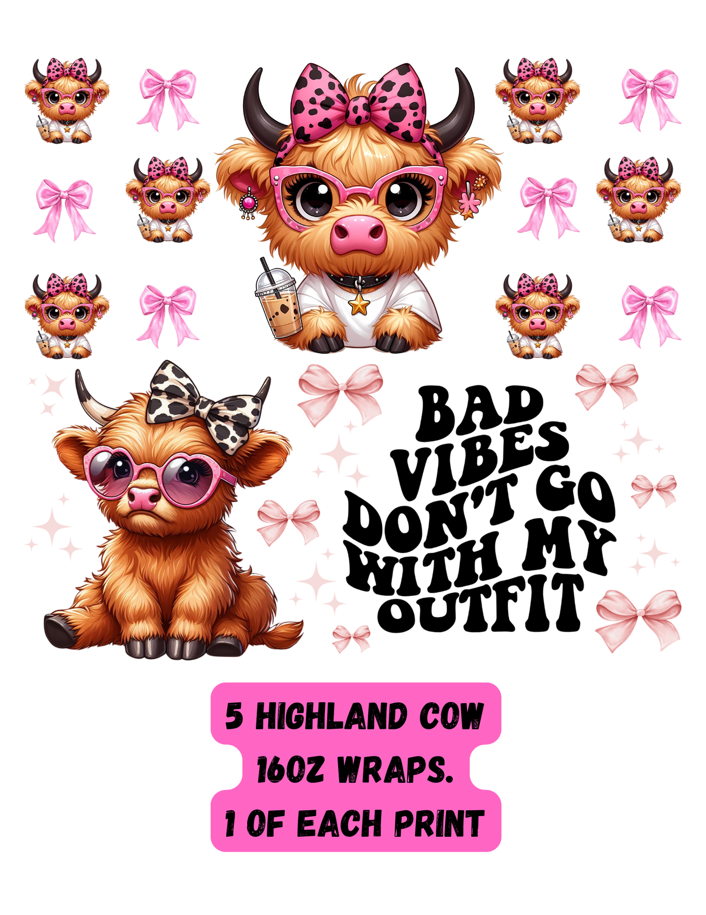 Highland cow bundle
