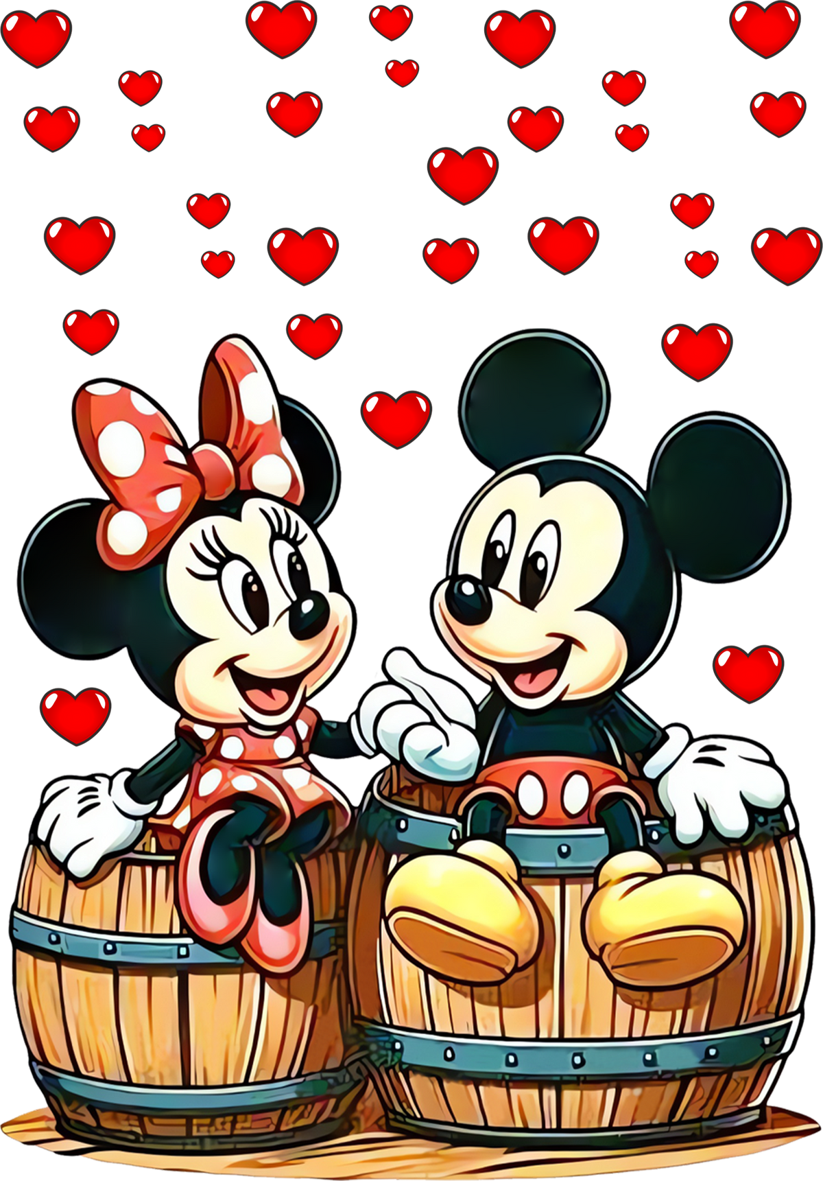Minnie and Mickey