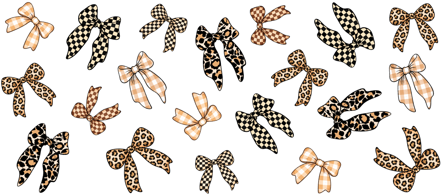 Cheetah and checker bows