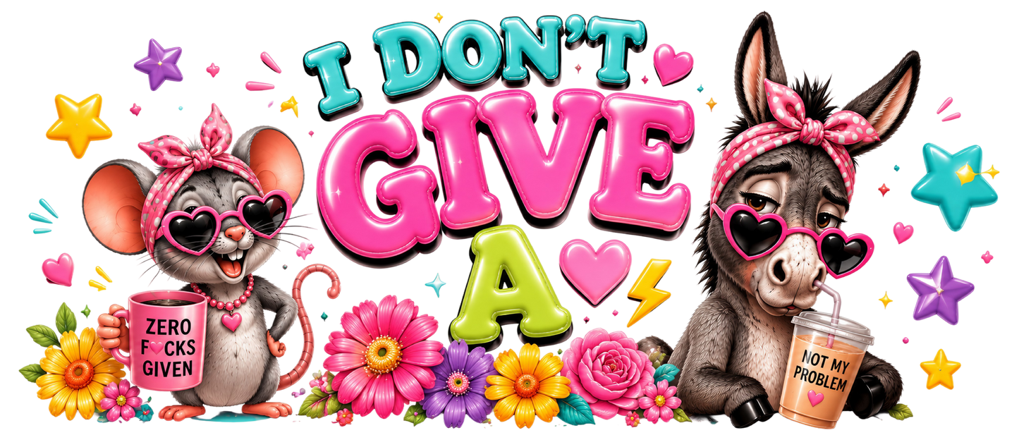 I don't give A