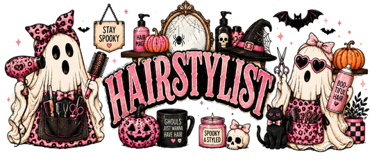 Spooky hairstylist