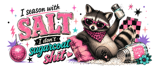 I season with salt
