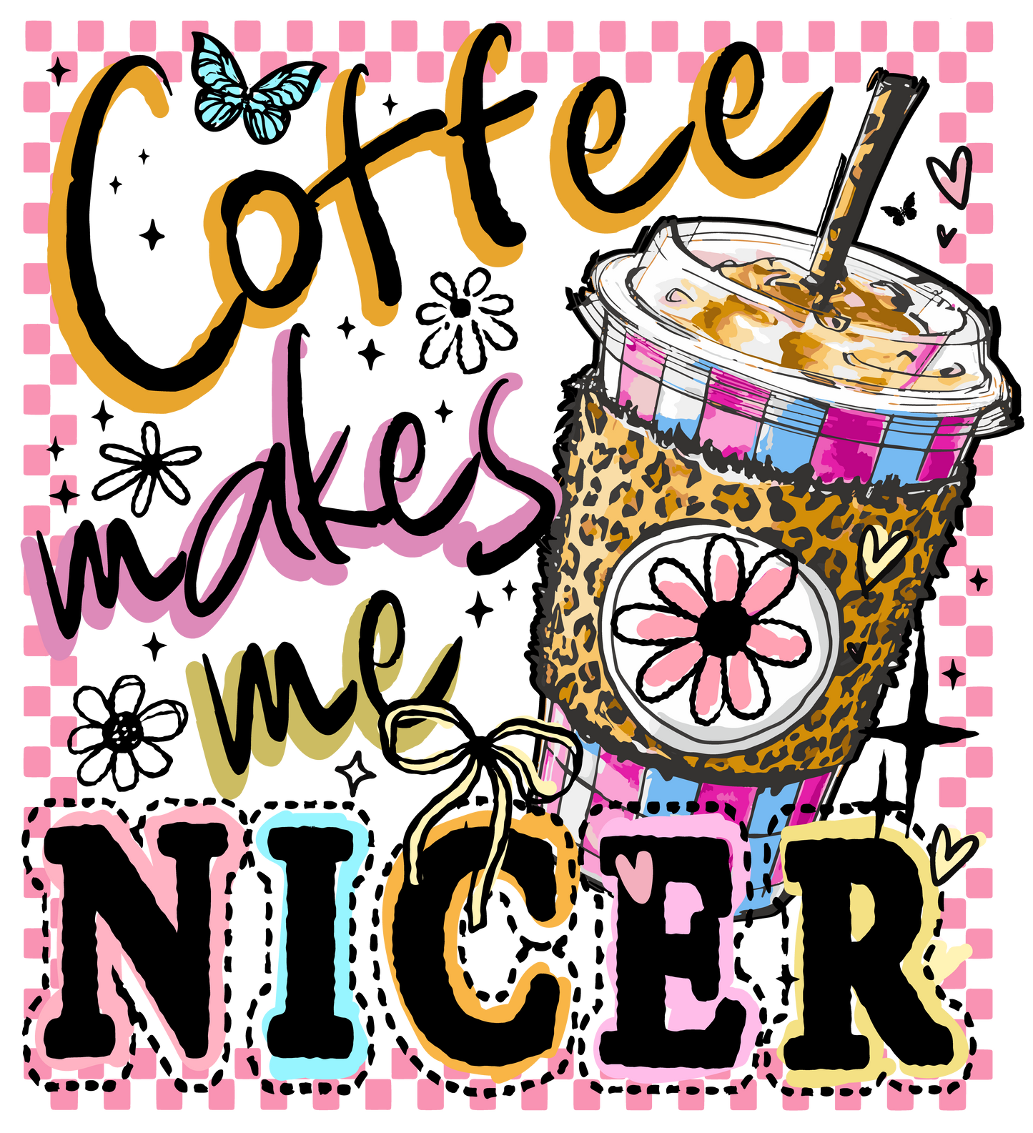 Coffee makes me nicer
